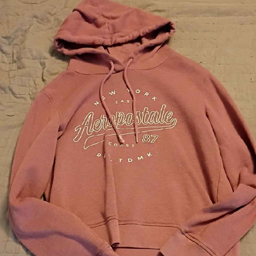 Aeropostale Dusty Rose Hoodie